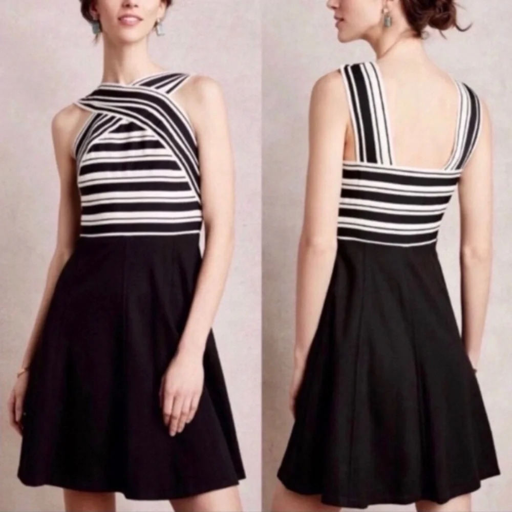 Anthropologie‎ Maeve Crosswise Bandage Dress